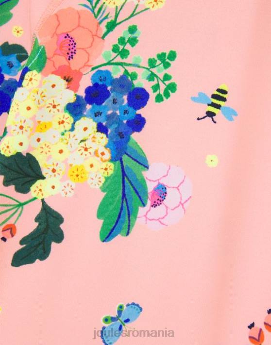 Joules bebelusii costum pentru erupții solare 0-3 ani 48DH417 îmbrăcăminte coral floral | Joules bags