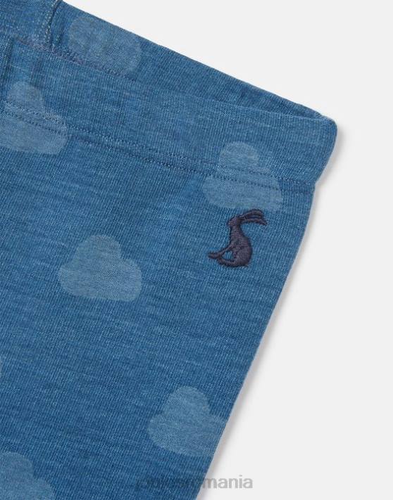 Joules bebelusii jambiere din denim cu imprimeu minnie 0-3 ani 48DH419 îmbrăcăminte nor denim | Joules cizme