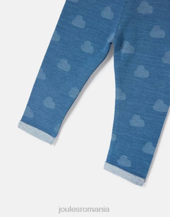 Joules bebelusii jambiere din denim cu imprimeu minnie 0-3 ani 48DH419 îmbrăcăminte nor denim | Joules cizme