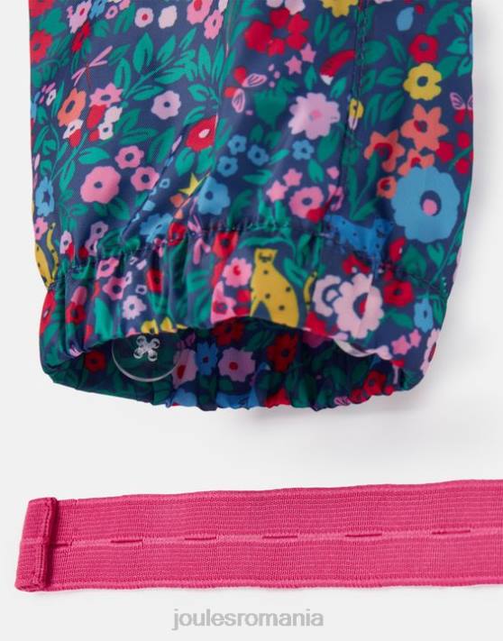 Joules băieți costum baltă reciclat impermeabil 1-3 ani 48DH412 îmbrăcăminte albastru curcubeu | Joules Romania