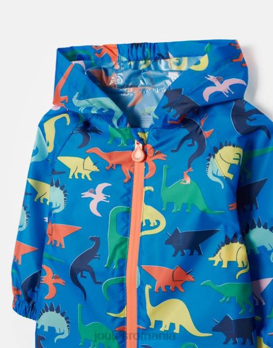 Joules băieți costum baltă reciclat impermeabil 1-3 ani 48DH439 îmbrăcăminte dino blue | Joules Romania
