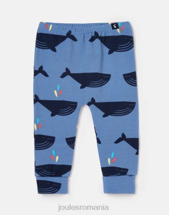 Joules băieți legging din bumbac cultivat organic payton 0-3 ani 48DH396 îmbrăcăminte balenă albastră | Joules bags