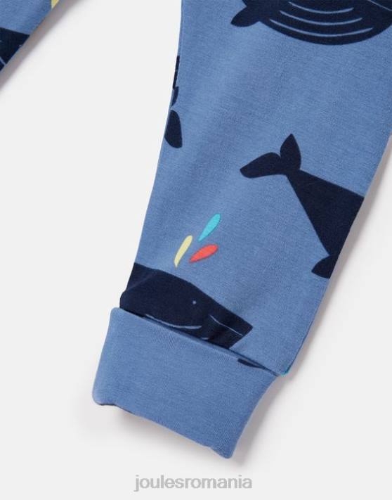 Joules băieți legging din bumbac cultivat organic payton 0-3 ani 48DH396 îmbrăcăminte balenă albastră | Joules bags