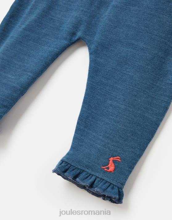 Joules bebelusii Set tricou și pantaloni percy 0-3 ani 48DH427 îmbrăcăminte safari cu crema | Joules Romania