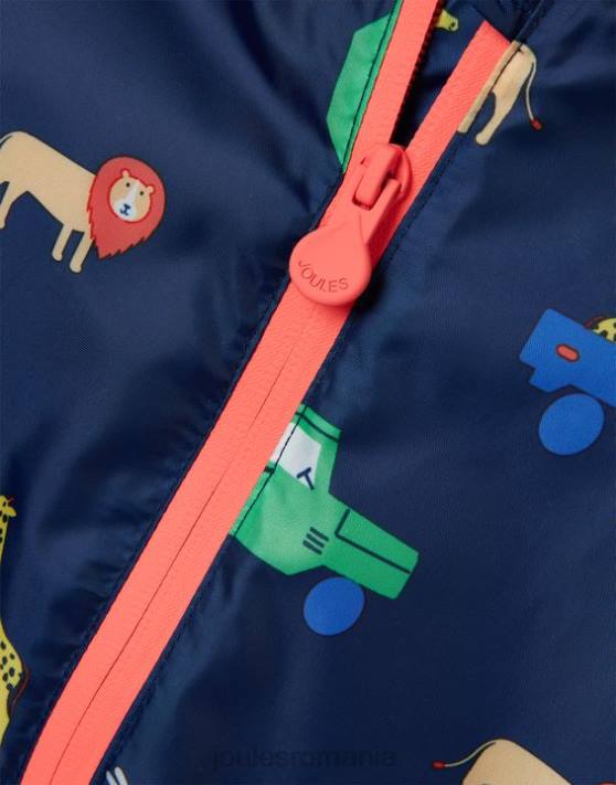 Joules bebelusii costum impermeabil baltă 3 luni-3 ani 48DH440 îmbrăcăminte safari în marina | Joules cizme