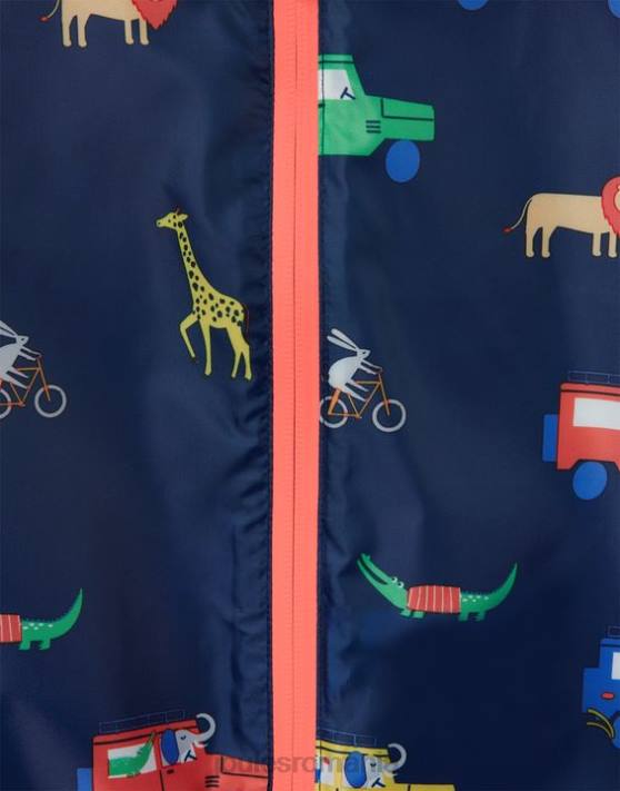 Joules bebelusii costum impermeabil baltă 3 luni-3 ani 48DH440 îmbrăcăminte safari în marina | Joules cizme