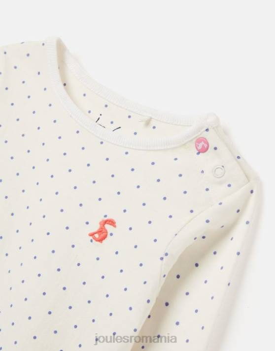 Joules bebelusii pachet masline de doua body 0-9 luni 48DH416 îmbrăcăminte dungă spot | Joules cizme