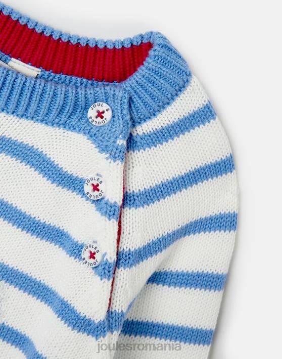 Joules bebelusii pulover intarsia winnie 0-3 ani 48DH411 îmbrăcăminte dungă de iepuraș | Joules bags