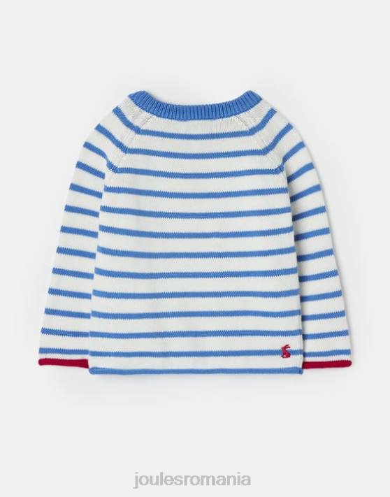 Joules bebelusii pulover intarsia winnie 0-3 ani 48DH411 îmbrăcăminte dungă de iepuraș | Joules bags