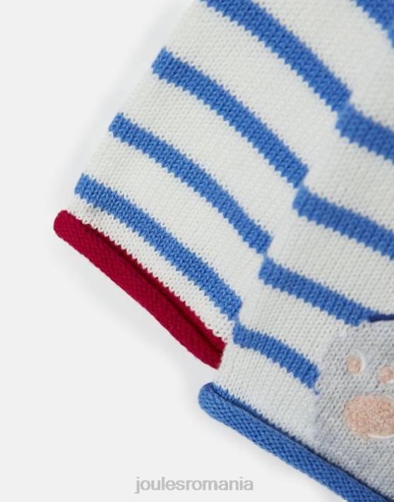 Joules bebelusii pulover intarsia winnie 0-3 ani 48DH411 îmbrăcăminte dungă de iepuraș | Joules bags
