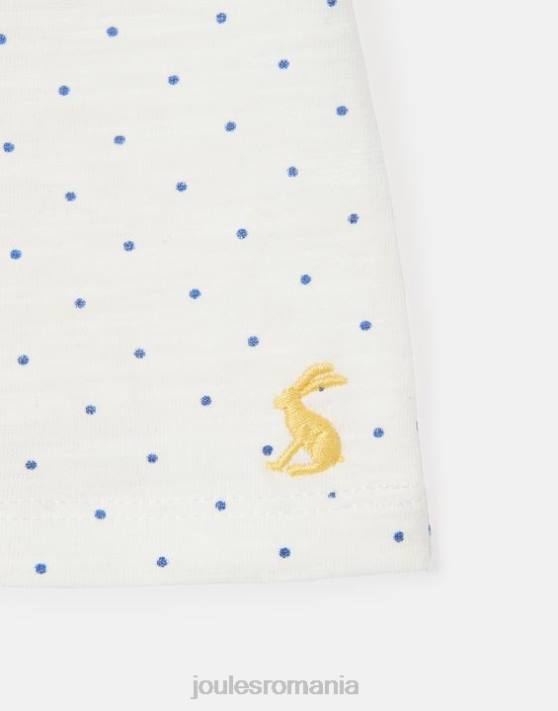 Joules bebelusii tricou tate artwork 0-3 ani 48DH422 îmbrăcăminte albină petă albă | Joules cizme