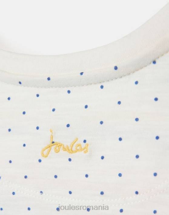 Joules bebelusii tricou tate artwork 0-3 ani 48DH422 îmbrăcăminte albină petă albă | Joules cizme