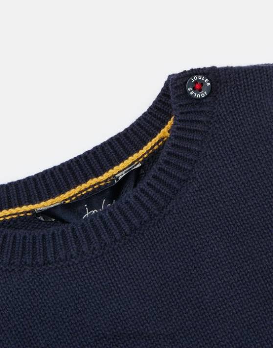 Joules fetelor pulover tricotat cracking intarsia 0-24 luni 48DH413 îmbrăcăminte reni marinei | Joules cizme