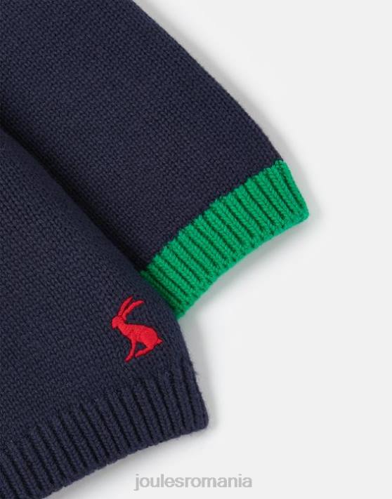 Joules fetelor pulover tricotat cracking intarsia 0-24 luni 48DH413 îmbrăcăminte reni marinei | Joules cizme