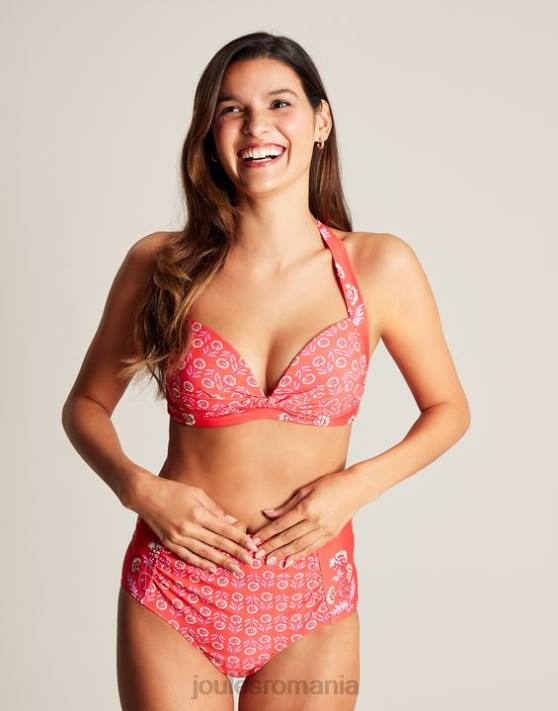 Joules femeilor top de bikini iasomie 48DH108 îmbrăcăminte ditsy roz | Joules bags