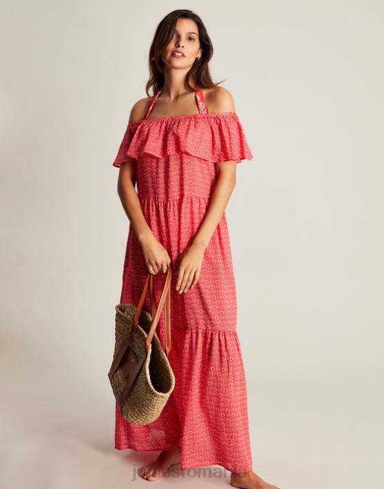 Joules femeilor top de bikini iasomie 48DH108 îmbrăcăminte ditsy roz | Joules bags