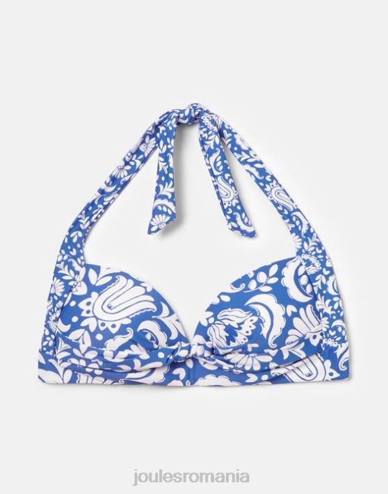 Joules femeilor top de bikini iasomie 48DH131 îmbrăcăminte mozaic albastru | Joules cizme
