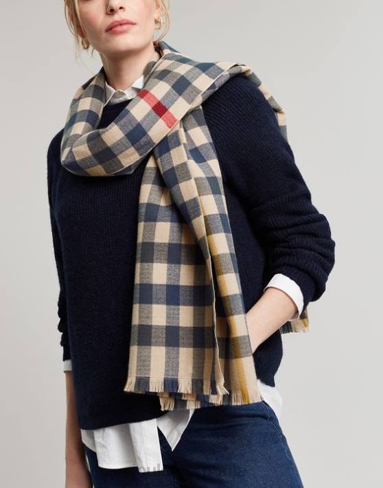 Joules femeilor eșarfă periată farnsley 48DH129 accesorii cec henson | Joules bags