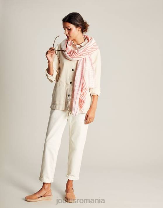 Joules femeilor eșarfă textura orla 48DH83 accesorii multi roz | Joules cizme