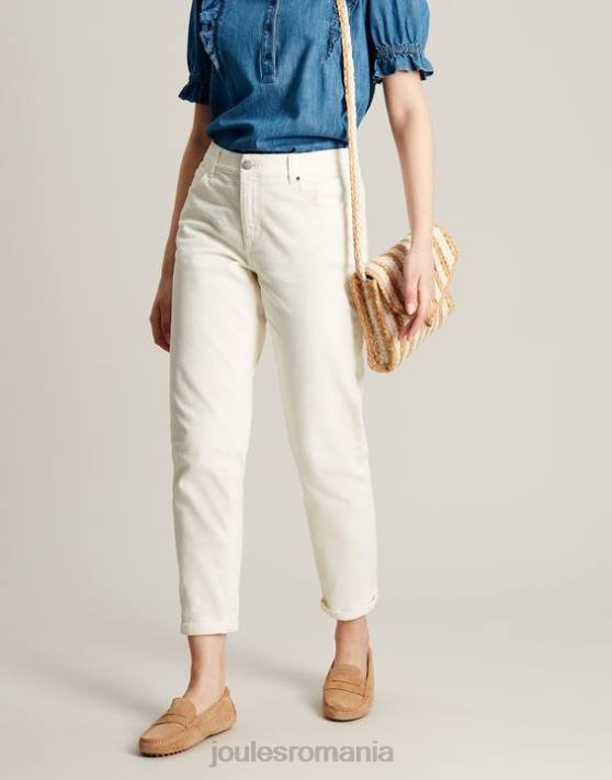 Joules femeilor blugi simone prietena 48DH58 îmbrăcăminte marshmallow | Joules Romania
