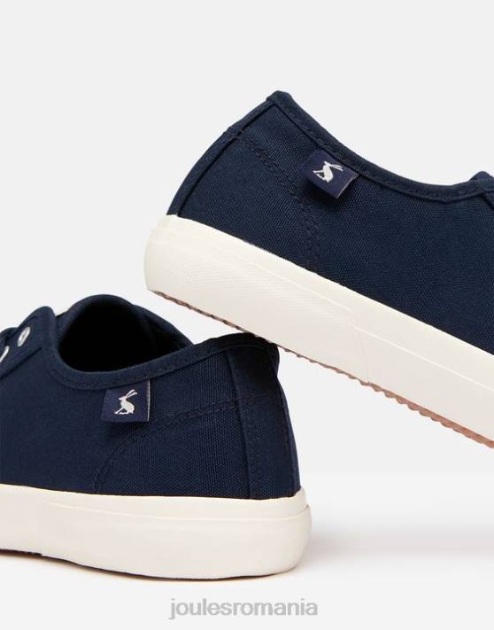 Joules femeilor adidași organici cu pompă coasta 48DH140 încălţăminte marina franceză | Joules cizme