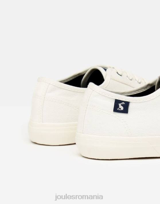 Joules femeilor adidași organici cu pompă coasta 48DH141 încălţăminte alb | Joules bags