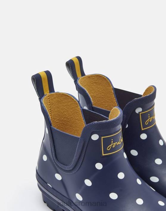 Joules femeilor cizme de ploaie inaltime scurta imprimate inaltime scurta 48DH146 încălţăminte loc marinei franceze | Joules cizme