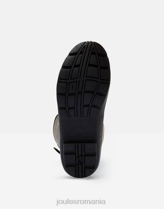 Joules femeilor imprimeu cu cizme de ploaie cu garson reglabil la spate 48DH147 încălţăminte albinele negre metalice | Joules bags
