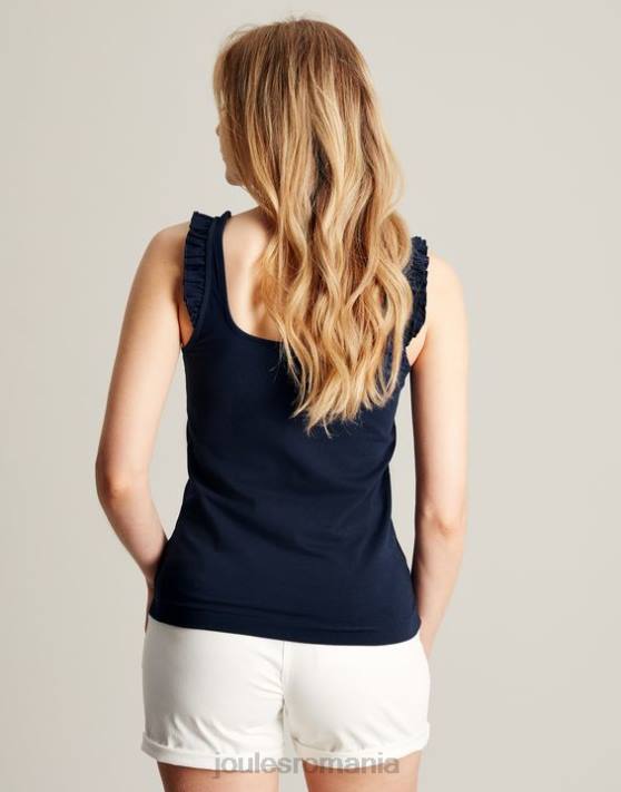 Joules femeilor rezervor claire frill 48DH119 îmbrăcăminte marina franceză | Joules cizme