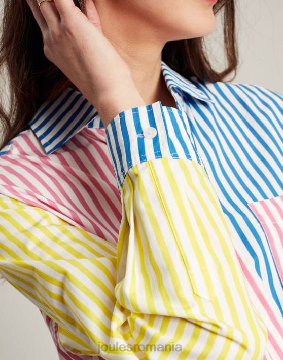 Joules femeilor amilla cămașă cu umăr căzut 48DH63 îmbrăcăminte hotch potch dungă | Joules bags