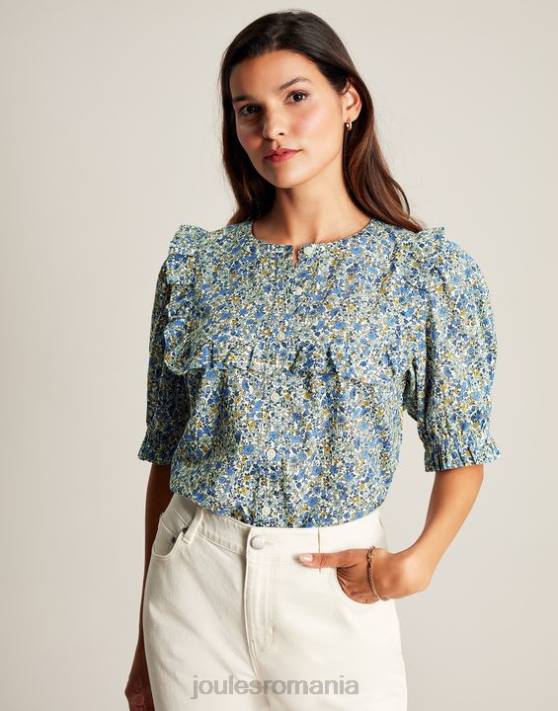 Joules femeilor clarabelle nasture prin bluza 48DH99 îmbrăcăminte ditsy | Joules bags