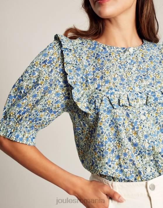 Joules femeilor clarabelle nasture prin bluza 48DH99 îmbrăcăminte ditsy | Joules bags