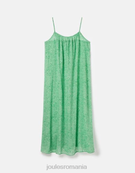 Joules femeilor rochie de plajă amanda 48DH93 îmbrăcăminte verde floral | Joules bags