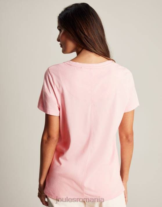 Joules femeilor tricou Frankie Crew 48DH79 îmbrăcăminte balerină | Joules Romania