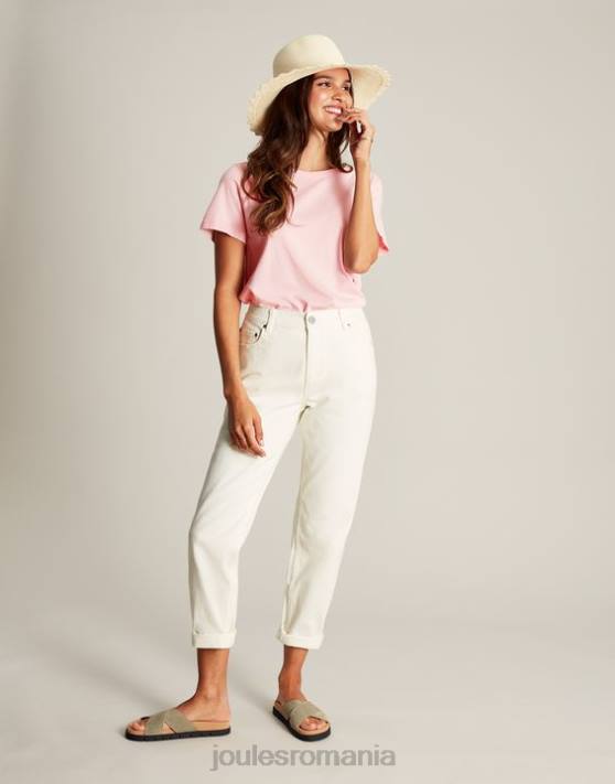 Joules femeilor tricou Frankie Crew 48DH79 îmbrăcăminte balerină | Joules Romania