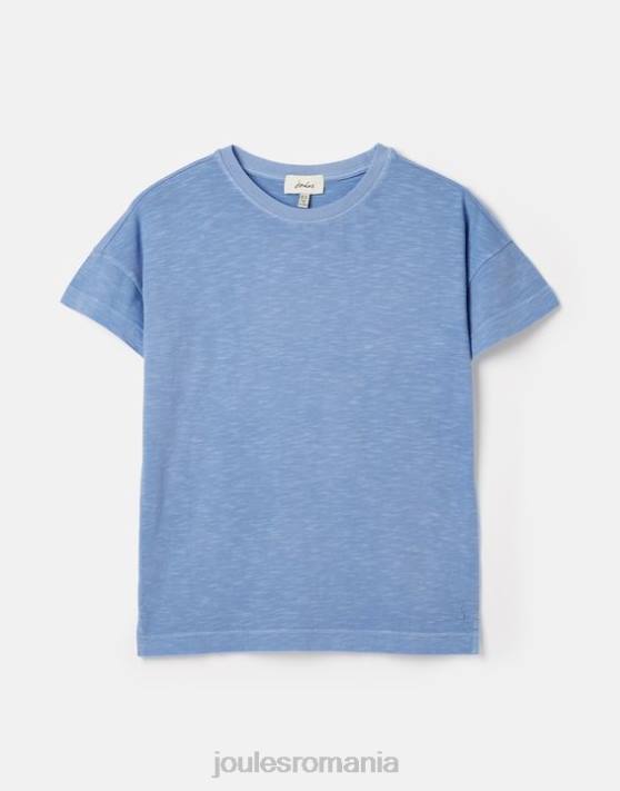 Joules femeilor tricou macey cu maneca scurta 48DH81 îmbrăcăminte albastru | Joules bags