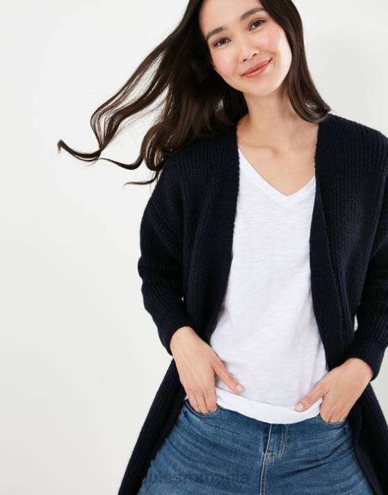 Joules femeilor caroline cardigan cu paragate 48DH139 îmbrăcăminte bijuterie albastră | Joules Romania