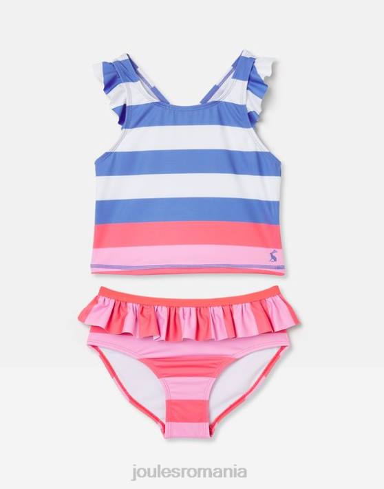 Joules fetelor laurielle tankini 2-12 ani 48DH296 îmbrăcăminte dungi multiplă | Joules cizme