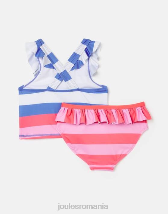 Joules fetelor laurielle tankini 2-12 ani 48DH296 îmbrăcăminte dungi multiplă | Joules cizme