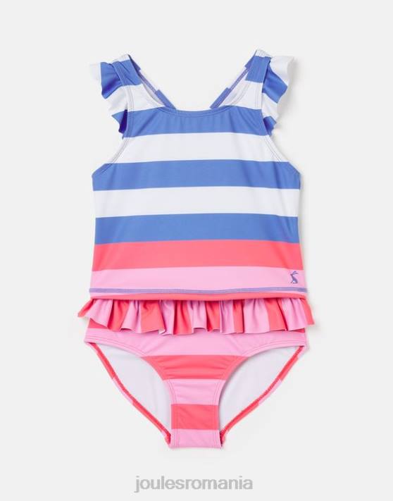 Joules fetelor laurielle tankini 2-12 ani 48DH296 îmbrăcăminte dungi multiplă | Joules cizme