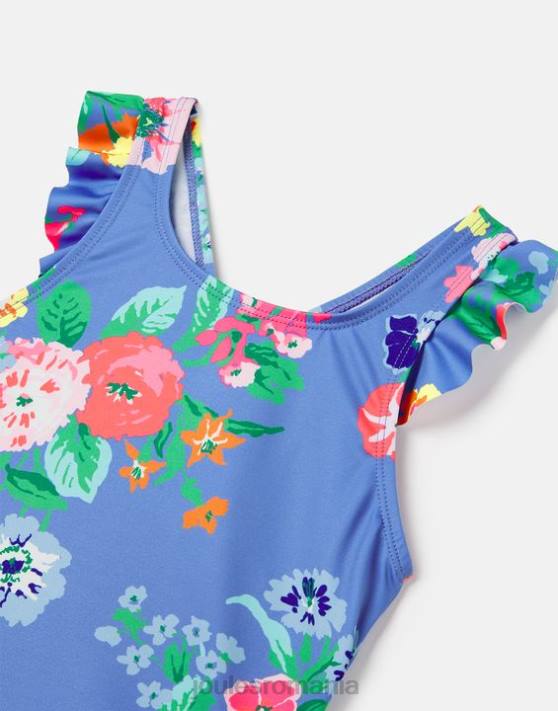 Joules fetelor laurielle tankini 2-12 ani 48DH319 îmbrăcăminte albastru floral | Joules Romania