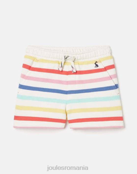 Joules fetelor pantaloni scurți cu dungi din jerseu reilley 2-12 ani 48DH273 îmbrăcăminte dungi multiplă | Joules bags