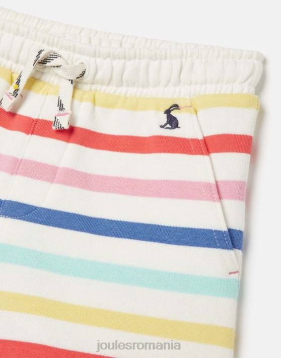 Joules fetelor pantaloni scurți cu dungi din jerseu reilley 2-12 ani 48DH273 îmbrăcăminte dungi multiplă | Joules bags