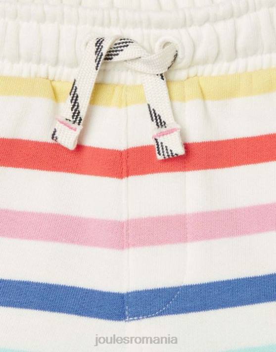 Joules fetelor pantaloni scurți cu dungi din jerseu reilley 2-12 ani 48DH273 îmbrăcăminte dungi multiplă | Joules bags