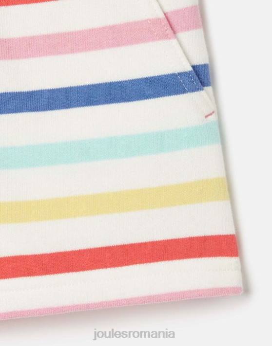 Joules fetelor pantaloni scurți cu dungi din jerseu reilley 2-12 ani 48DH273 îmbrăcăminte dungi multiplă | Joules bags