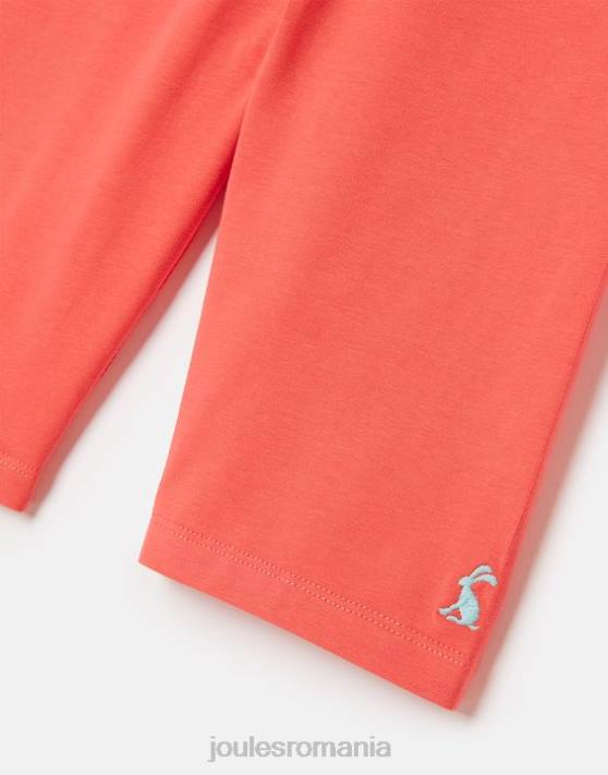 Joules fetelor pantaloni scurți din jerseu cartwheel 2-12 ani 48DH288 îmbrăcăminte coral | Joules bags