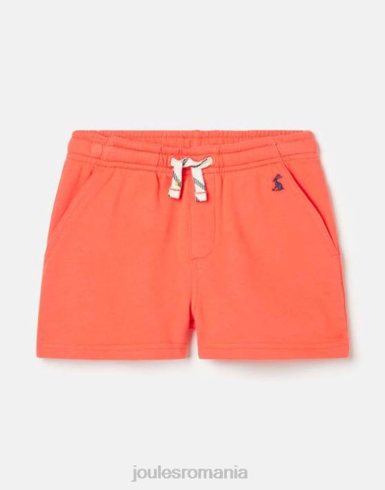 Joules fetelor pantaloni scurți din tricou reilley 2-12 ani 48DH277 îmbrăcăminte coral | Joules Romania