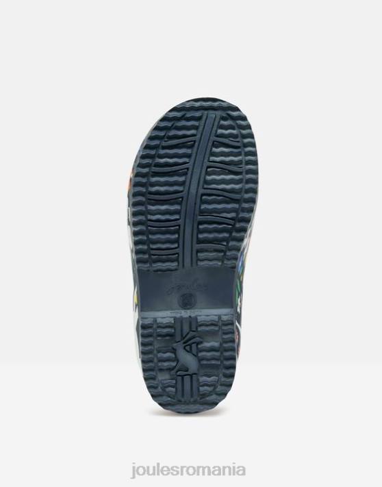 Joules fetelor cizme de ploaie imprimate flexibile 48DH331 încălţăminte cai marinei | Joules Romania