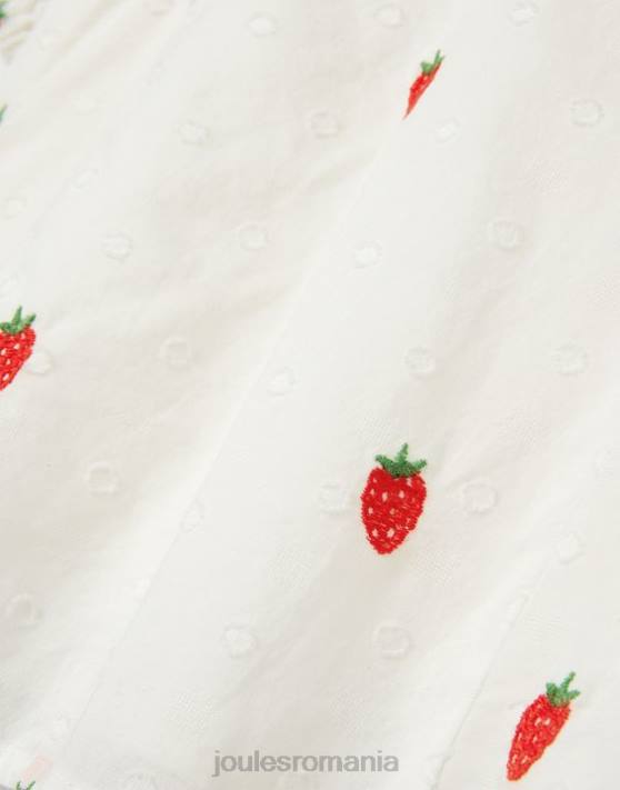 Joules fetelor blat lauren țesut cu volan 48DH318 îmbrăcăminte pată de căpșuni | Joules bags