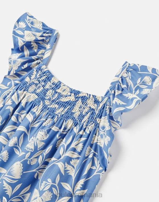 Joules fetelor nicola top încâlcit 5-12 ani 48DH271 îmbrăcăminte fluture albastru | Joules Romania